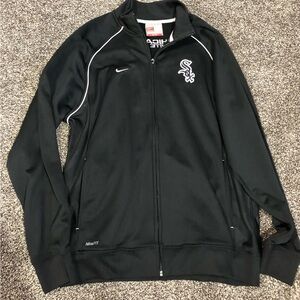Chicago White Sox Nike Black Men's Track Jacket